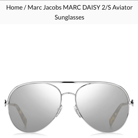 Marc Jacobs Accessories - Marc Jacobs Marc Daisy 2/S Aviator Sunglasses
